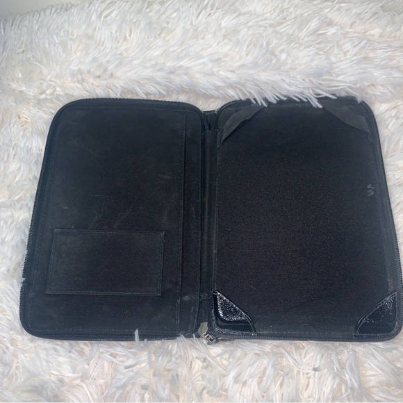 Vintage Authentic Coach Signature Canvas E-Reader Case Zip Tan Tablet Case - Picture 6 of 6